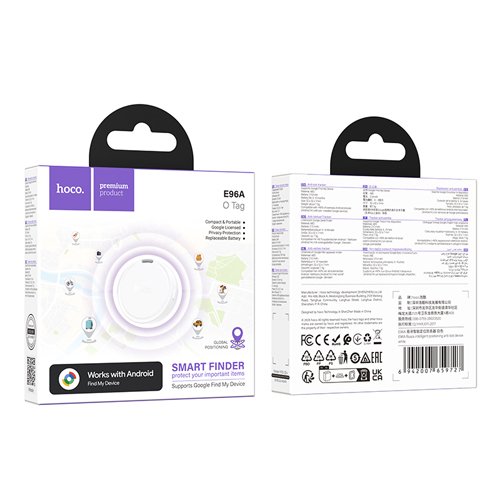 Hoco Android Intelligent Positioning Anti-Lost Device E96A - White