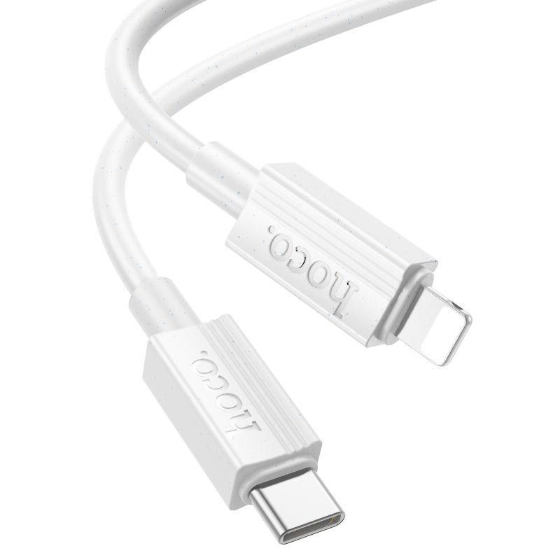 Hoco Type-C to Lightning 1mtr X107 Cable White